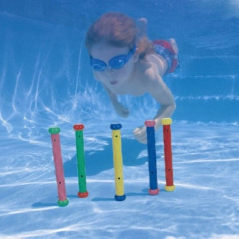 Kids Activity Diving Underwater Non-toxic Sticks Intex Brand Swimming Pool Toys